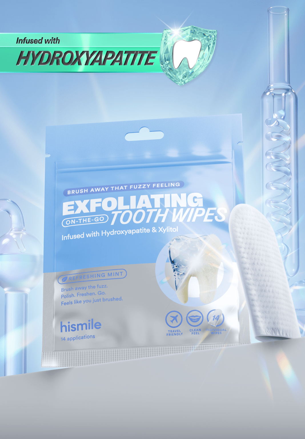 Exfoliating Tooth Wipes
