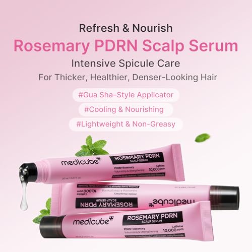medicube Rosemary PDRN Korean Hair Care Set - Shampoo, Conditioner & Serum