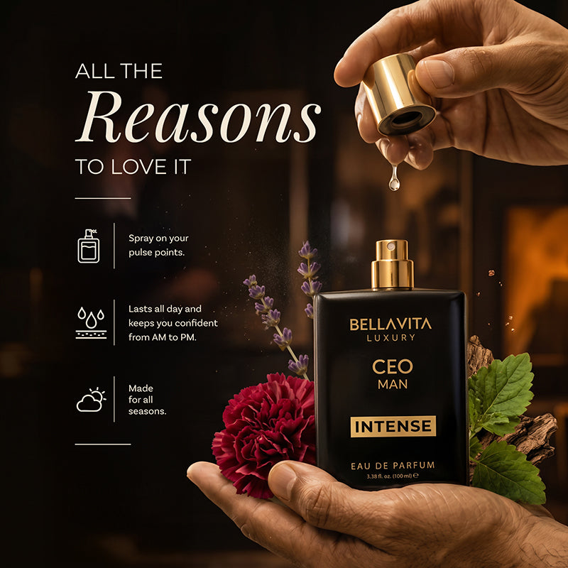 CEO Man Intense Luxury Perfume - 3.4 fl oz